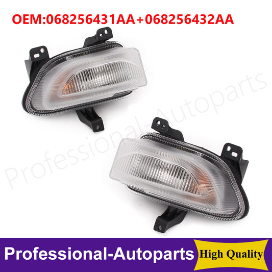 1Pair Front Left Right Parking Turn Signal Lamp for 2015-2018 for Jeep Renegade