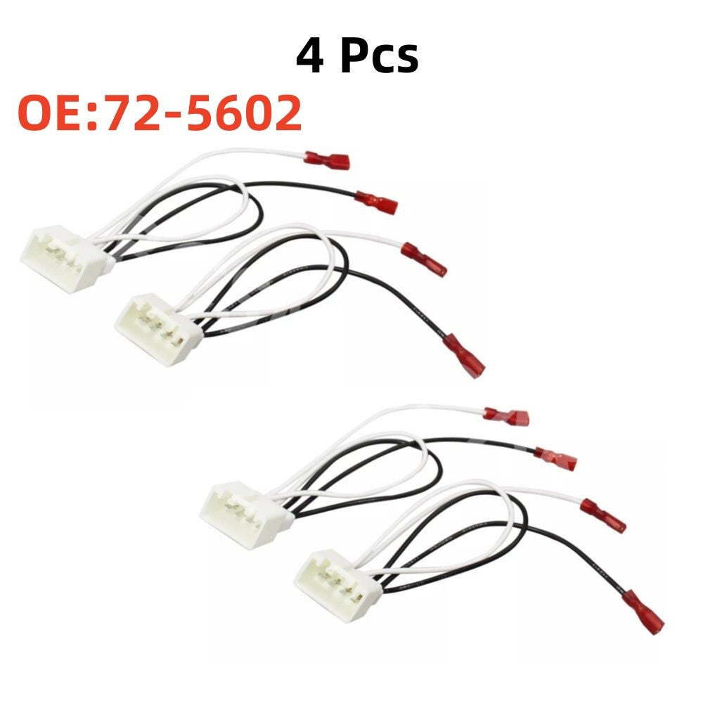 Fit for Ford Mondeo MK4 2007-2015 4Pcs Car Speaker Connector Harness Adapter