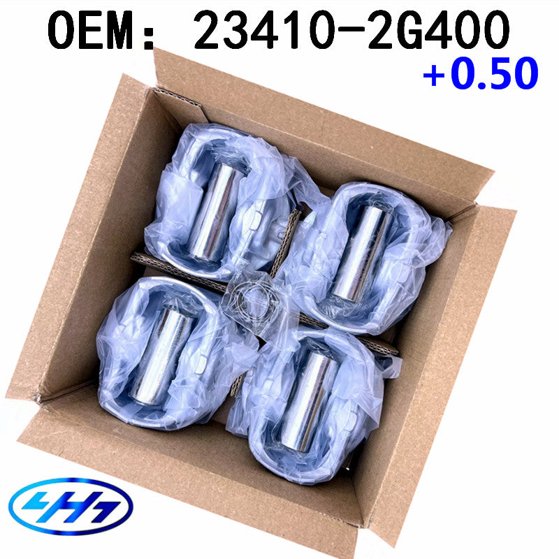 23410-2G400 Thicken+0.5mm Pistons for Hyundai Sonata for Kia Optima 2011-2013 2.0T