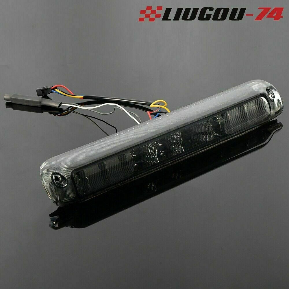 Suitable for 1999-06 for Chevrolet Silverado for GMC for Sierra with smoked LED third brake taillights.