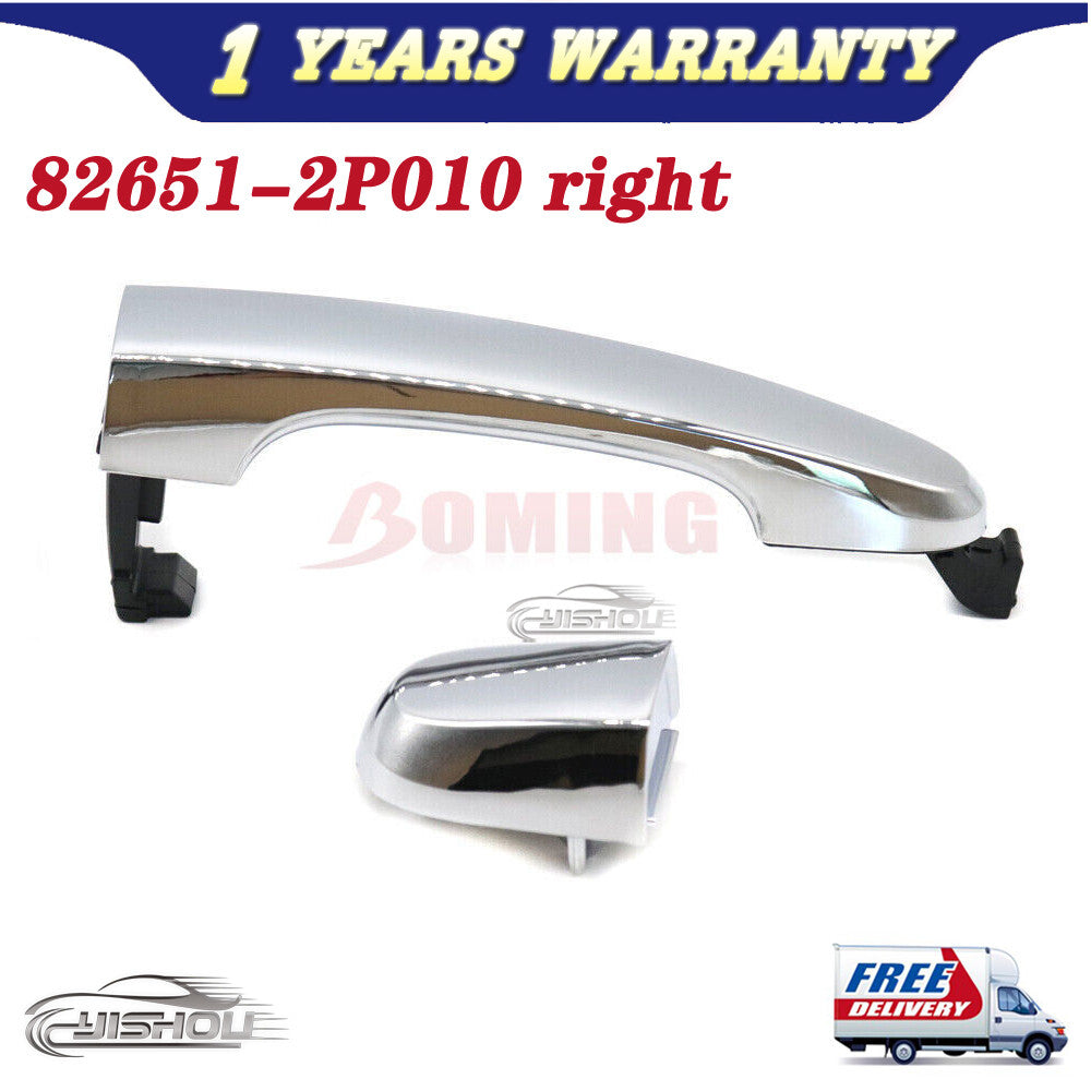 82651-2P010 Right Door Handle Chrome Exterior Outside for Kia Sorento 2011-2015