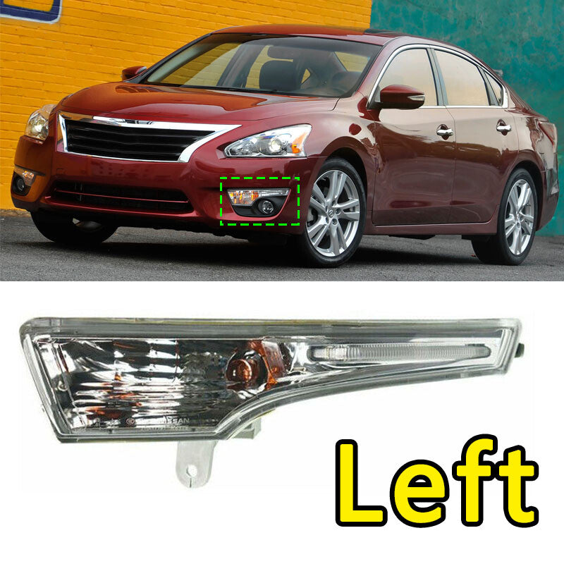 Left Plastic Lens Turn Signal Light for Nissan Altima 2013 2014-2016