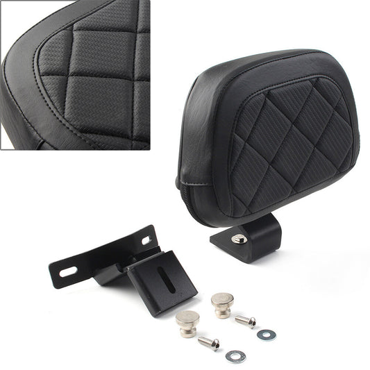 Front Driver Rider Backrest Stitching Pad for Harley Touring CVO Road Electra
