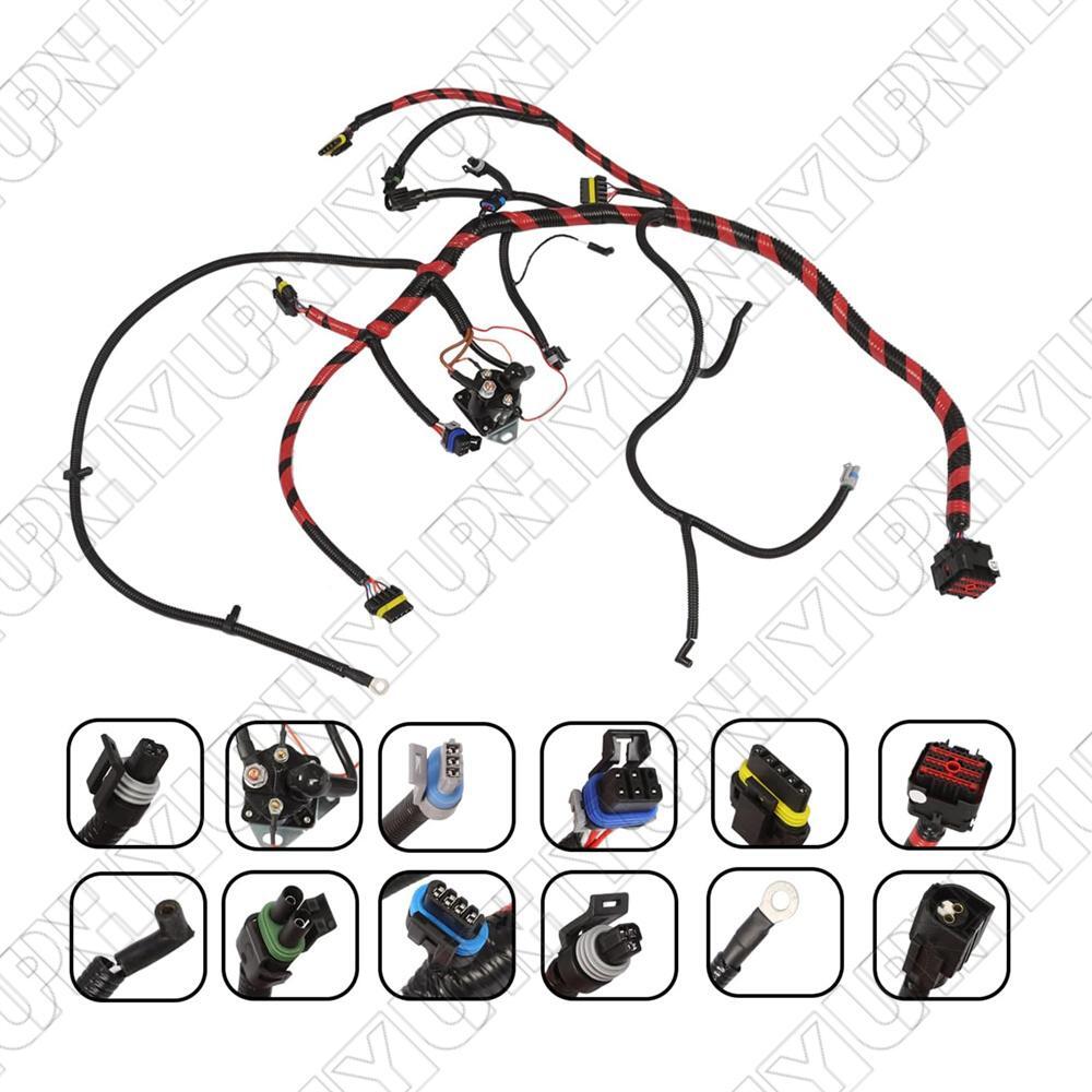 For 1994-1996 for Ford F250 F350 FSD Super Duty 7.3L DI Diesel Engine Wiring Harness