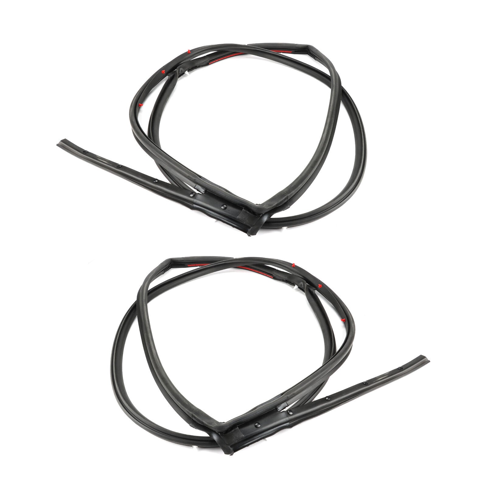 2 for Nissan SENTRA 13-19 Rear 82831-3RA0A-A11 Doors Rubber Weather Strip Seals