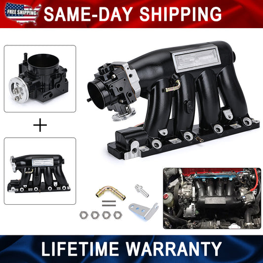 K20 K24 K Swap Intake Manifold + 70mm Throttle Body For 2006-2011 for Honda for Civic