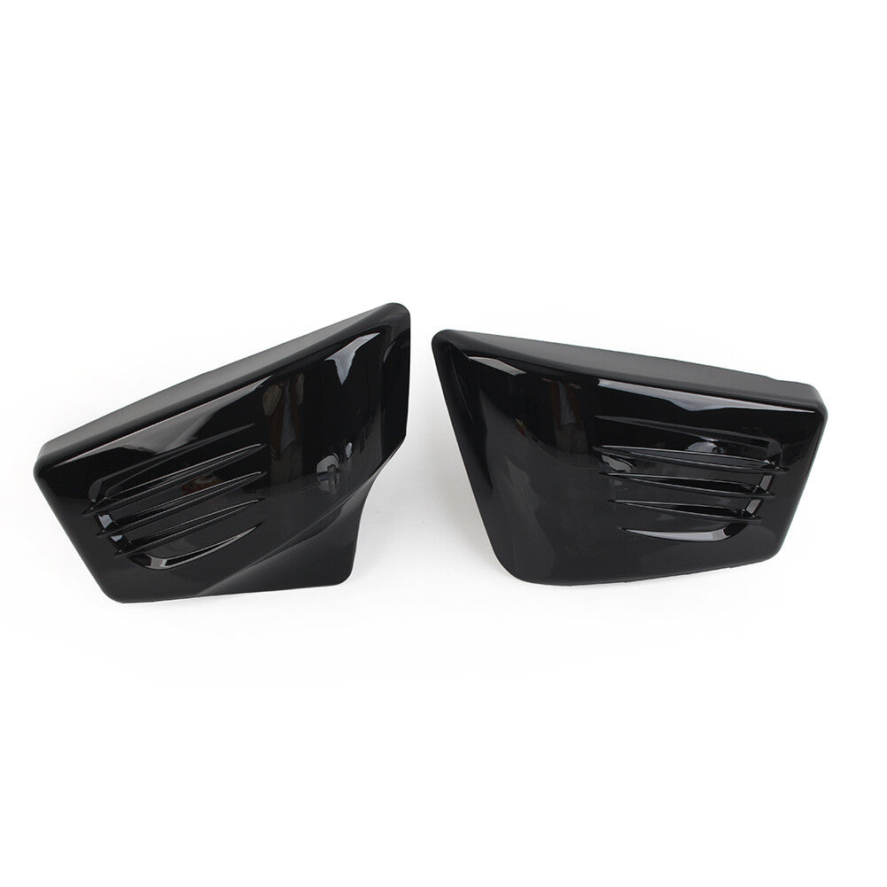 Side Covers Black for HONDA ACE TOURER SABRE 1100 VT1100 VT1100C2 Left  Right