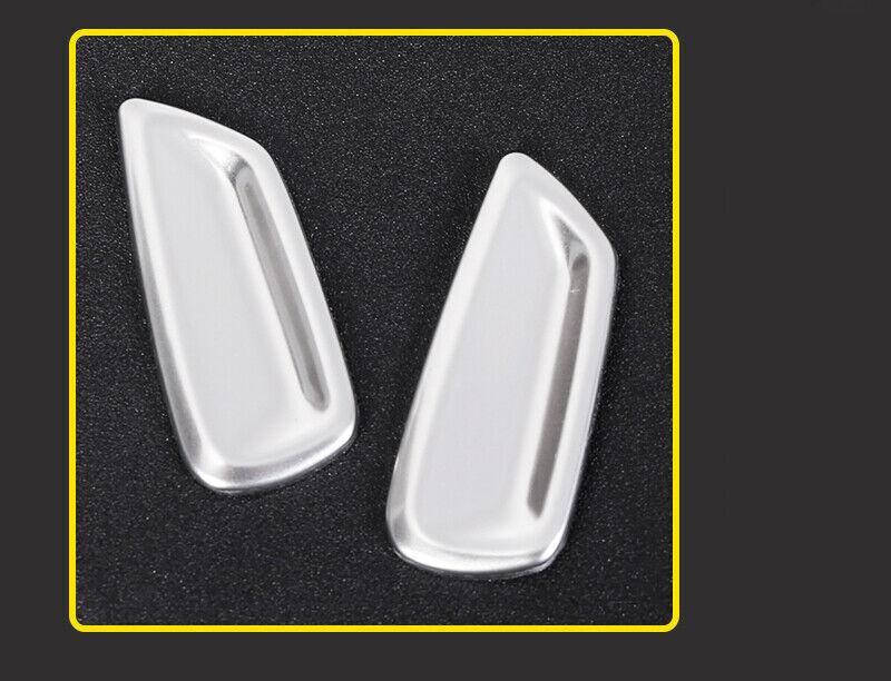 for Benz C-Class 22-23 Silver Titanium for Seat Headrest Button Switch Cover Trim