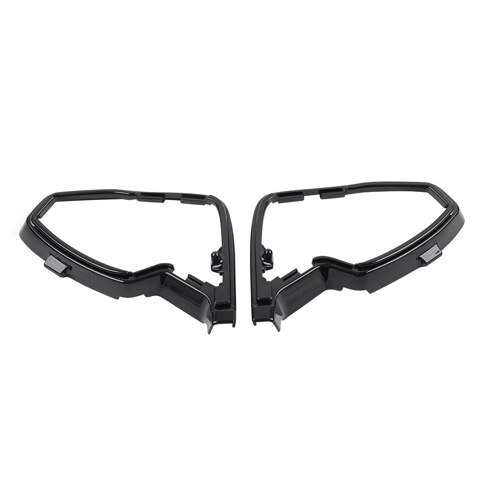 Black Mirror Mount Cover Base Trim for Honda Goldwing 1500 GL1500SE GL1500I