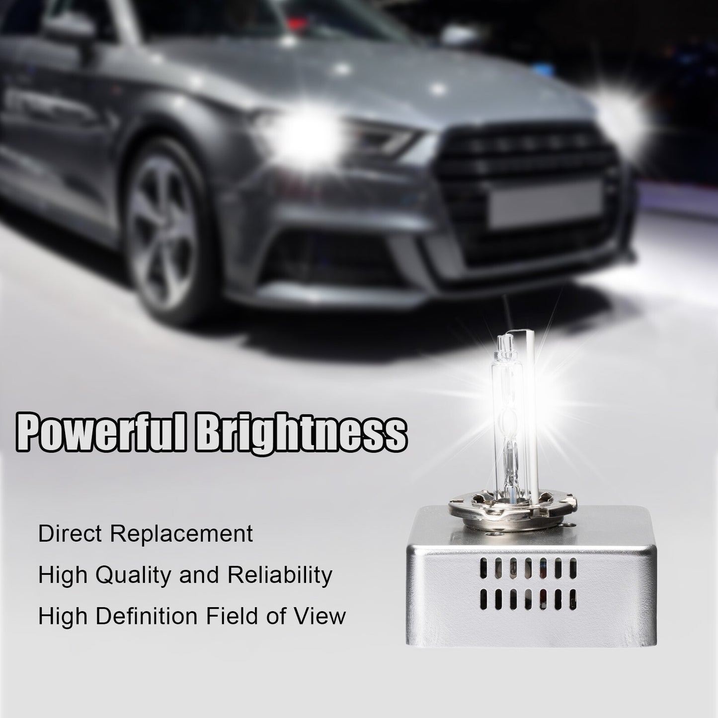2 xenon HID headlights, D5S bulbs, 9285410171, 25W, suitable for Chevrolet , for GMC , for Audi A3, A6, etc.