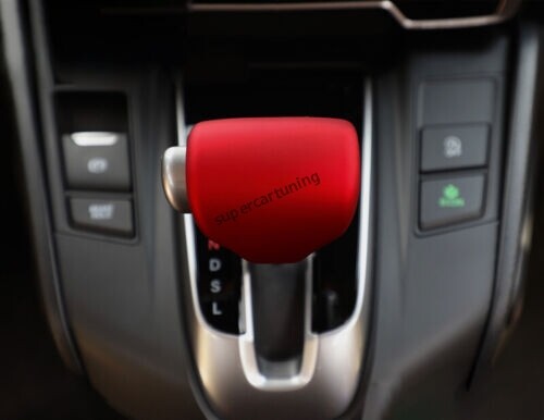Matte Red Fit for Honda CRV CR-V 2017-2022 Central Console Gear Shift Knob Trim