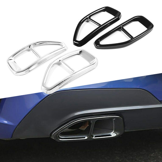 Exhaust Muffler Pipe Tip Tailpipe Cover Trim Fit for BMW 3 series G20 G28 2020+