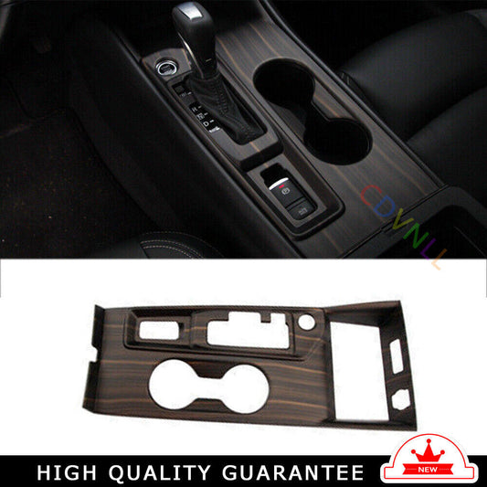 Console Gear Shift Water Cup Panel Fit for Nissan Altima 19-22 Matte Wood Grain