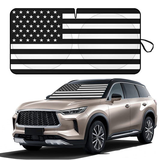 for Kia Accessories Car Windshield Sunshade US American Flag Sun Shield Cover