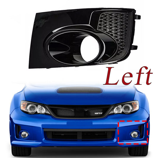 LH Fog Light Cover Fog Lamp Bezel Frame for Subaru Impreza WRX STi 2011-2014