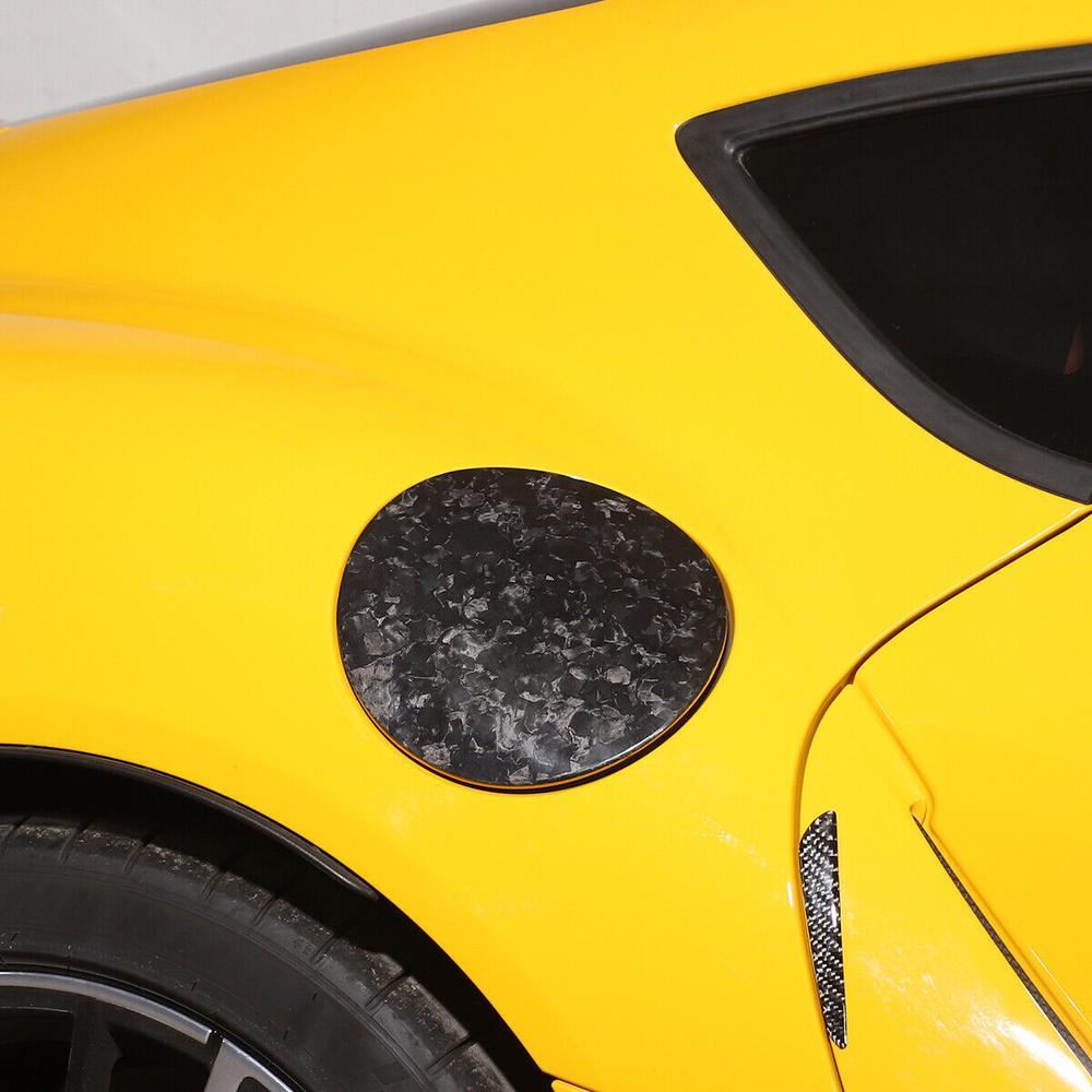 for Toyota Supra 2019-2023 Forged Carbon Fuel Tank Lid Panel Cover Trim