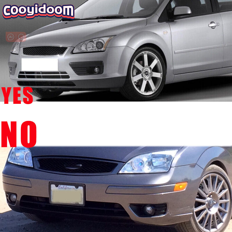 Applicable to for Ford Focus 2005, 2006, and 2007 front bumper fog lights (left and right)