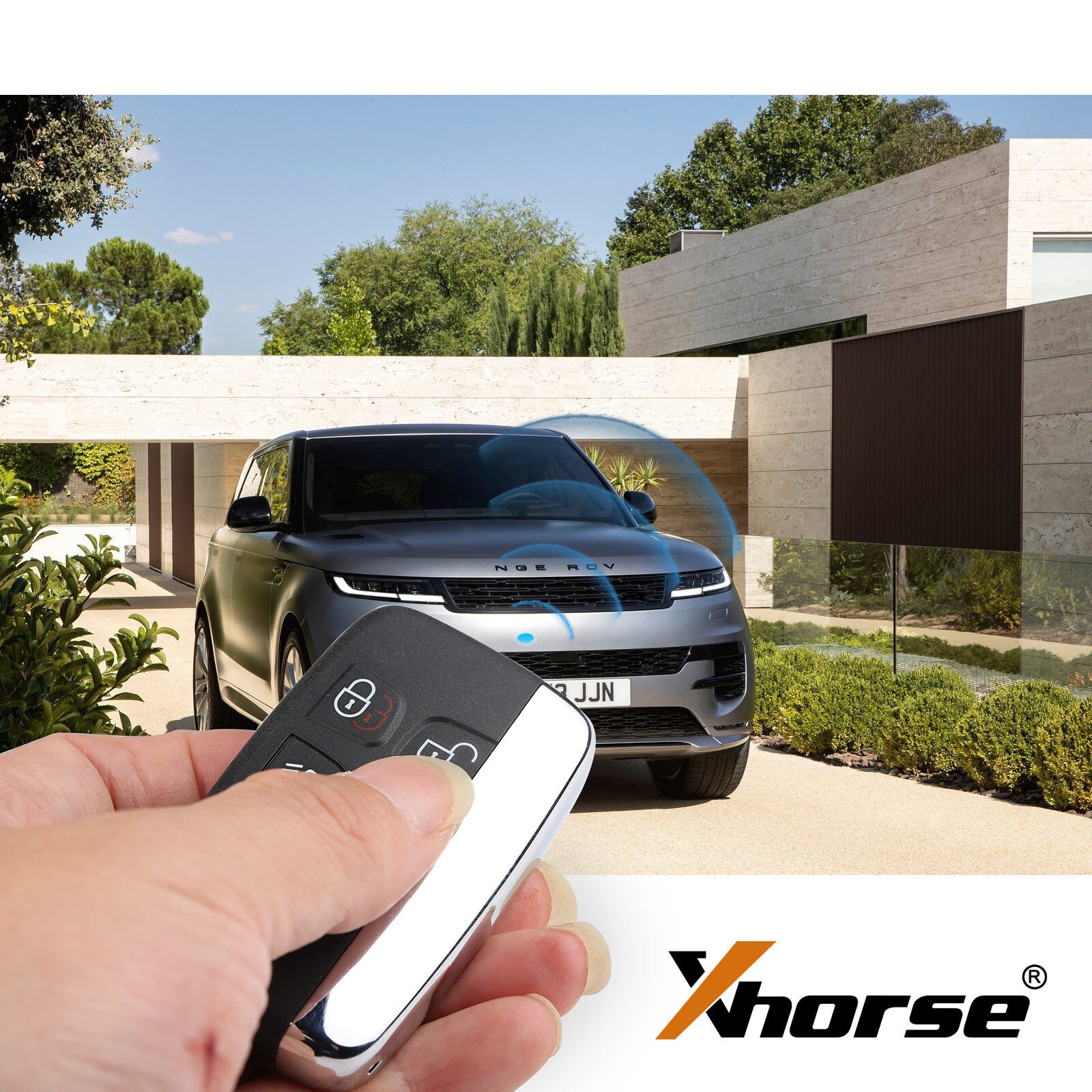XM38 Universal for Smart Key XSLR01EN 5 Buttons LU.H Style for Land Rover
