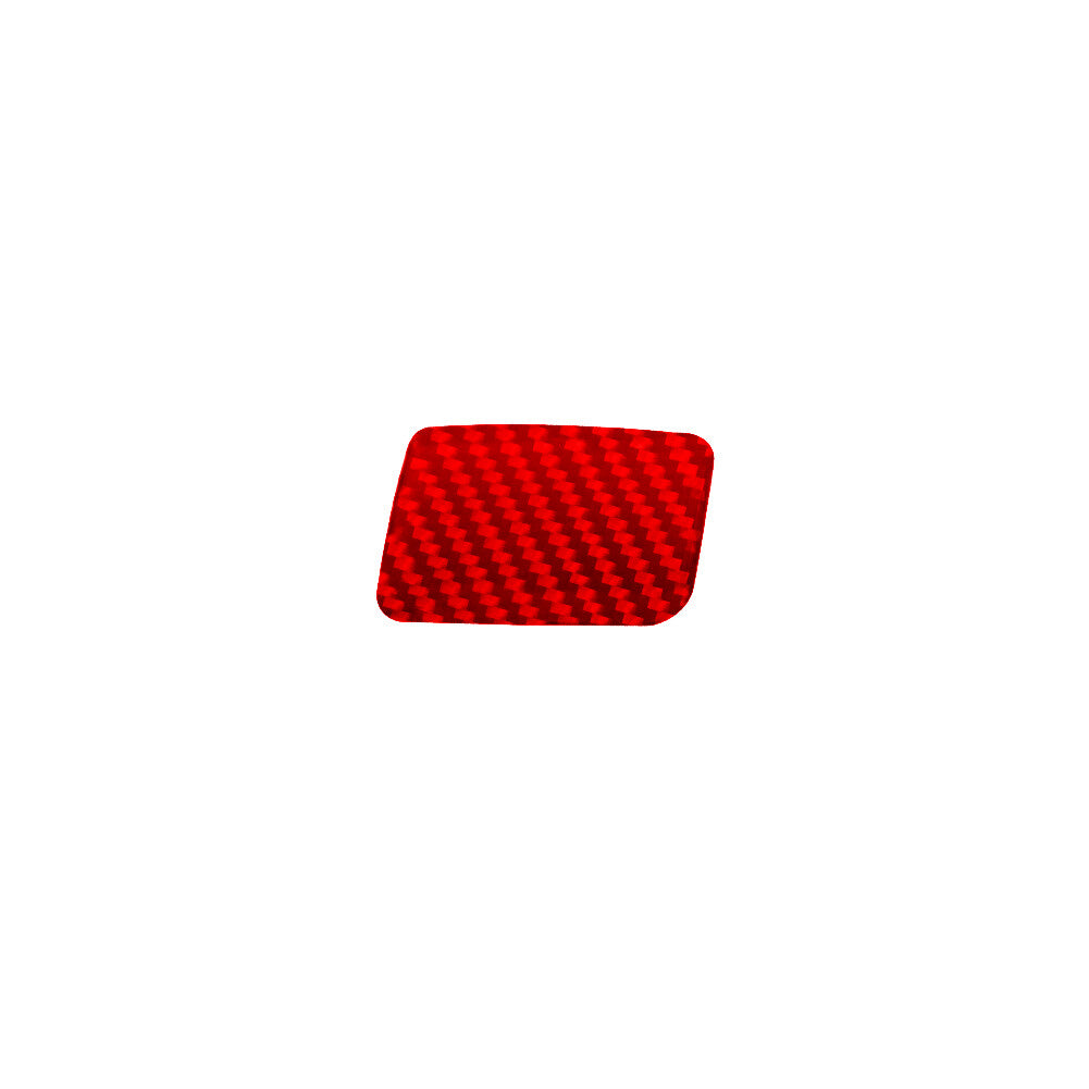 Red Carbon Fiber for Co -pilot Glove Box Lattch Trim for Hyundai for Veloster JS 2019-22