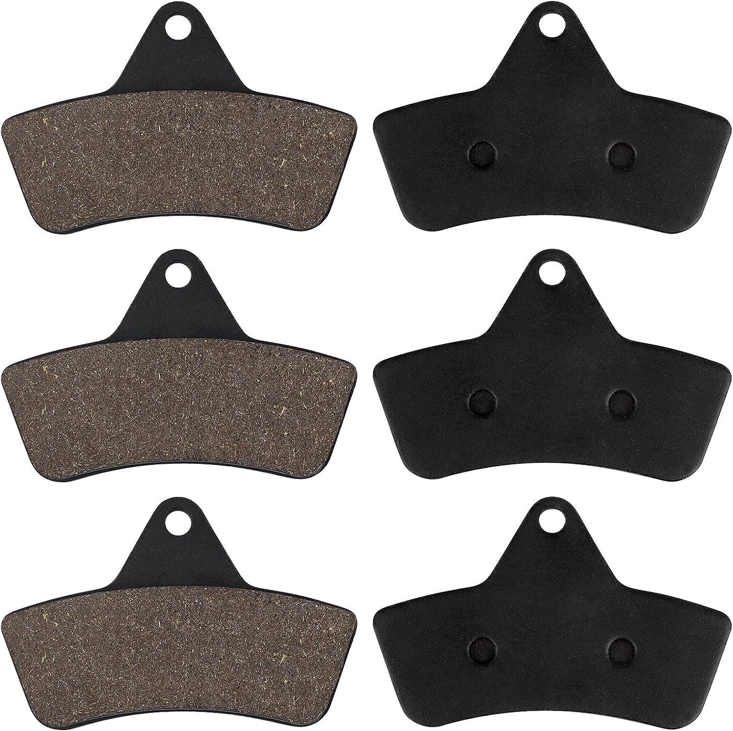 Front Rear Brake Pads for Arctic Cat 400 500 250 300 2X4 4X4 1998 1999 2000 2001