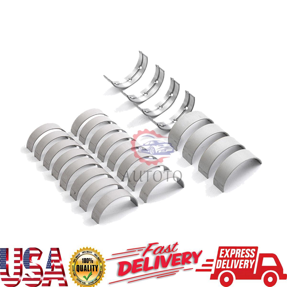 N62 Engine Main  ConRod Bearing Set Fits for BMW E53 E60 E61 E65 4.0L 4.4L 4.8L