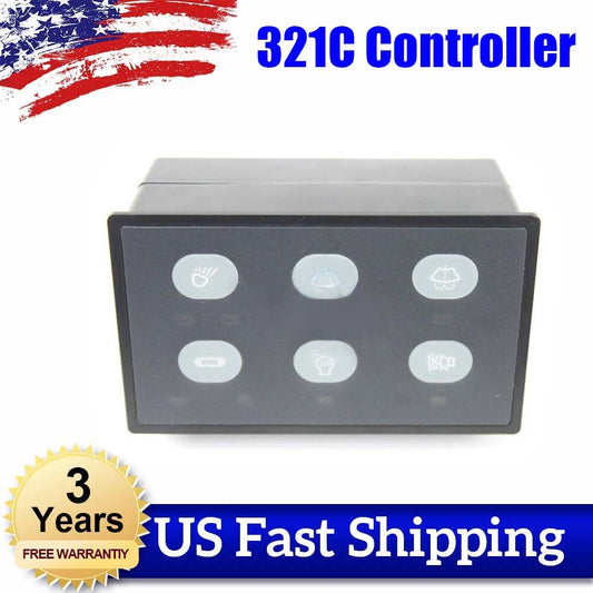 Head Lamp Wiper Controller 163-6701 The 1636701 controller is suitable for Cat 320C, E320C, and C312C.