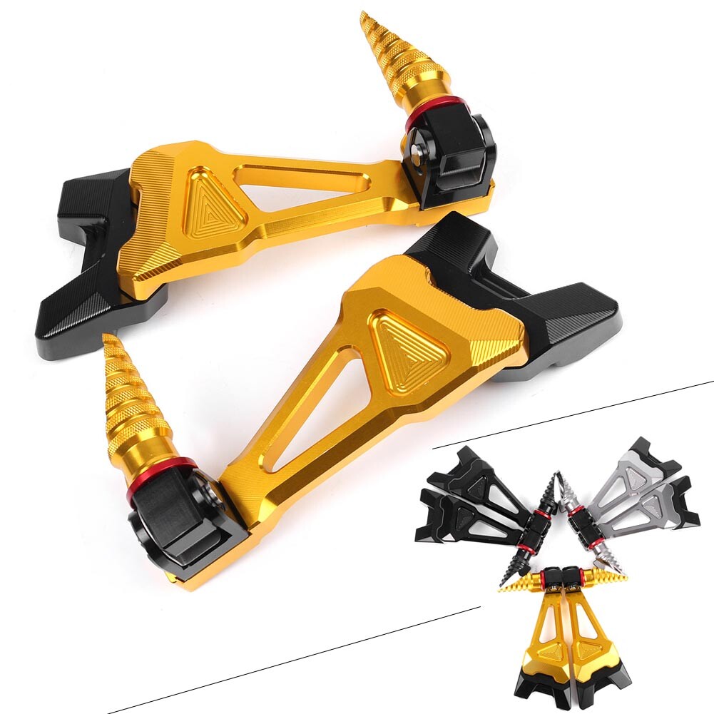 for Yamaha YZF R6 2006-2016 Motorcycle Rear Footrests/Foot Pegs Sets