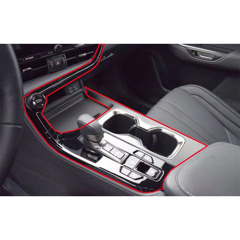 for Lexus NX250 350h 450h 2022-2023 Black Wood Console Gear Shift Box frame Trim