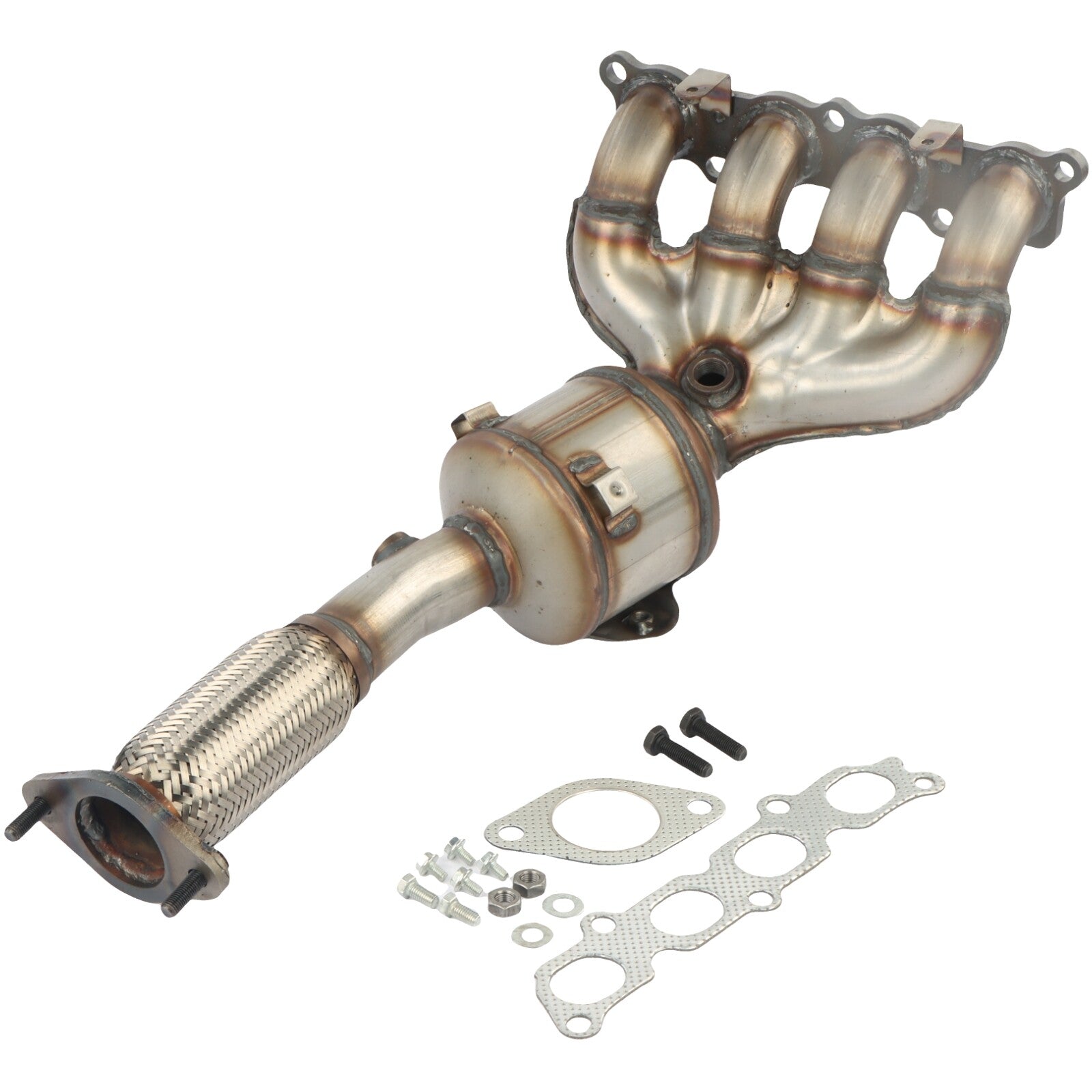 Front Catalytic Converter w/ Exhaust Manifold for Ford Fiesta 2011-2019 1.6L L4