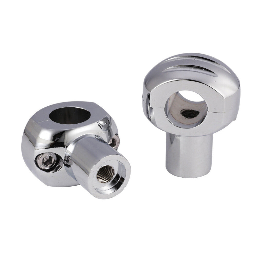 for Harley Dyna 1Inch Motorcycle Handlebar Risers Clamps Chrome Handle Bar Mount