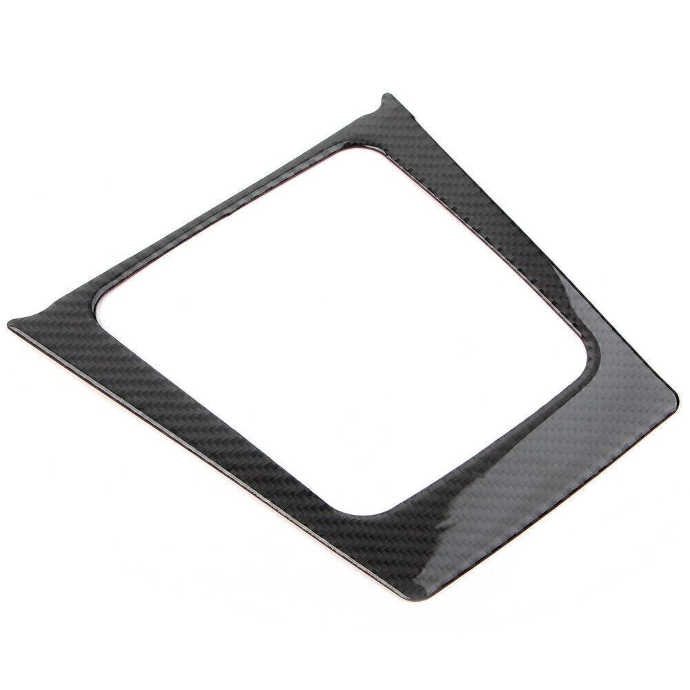 Carbon Fiber Car Gear Shift Panel Frame Trim for Subaru Forester 2013-2018 14 15