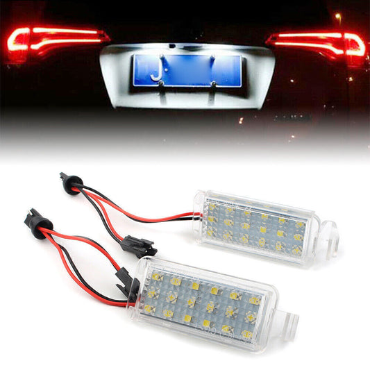 2Pcs 18-LED License Plate White Lights for Ford Falcon FG BA/BF XR 6/8 2003-2008