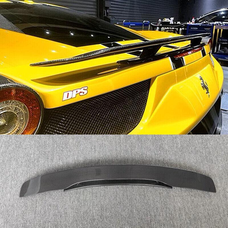 Carbon fiber boiler wings are used in the for Ferrari 458 Italia Spider (2010-2015).