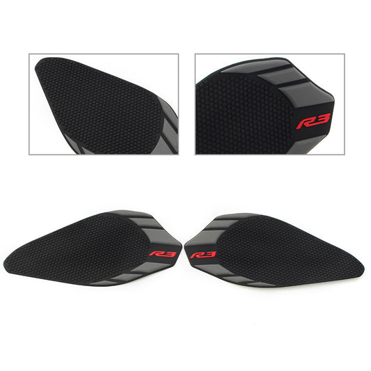 for Yamaha R3 2019-2022 Anti Slip Sticker Traction Side Gas Fuel Tank Pad