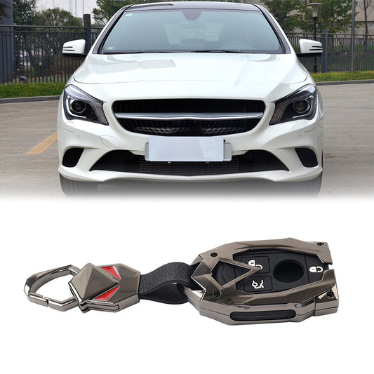 3 Button Remote Key Fob Cover Case Shell for Benz A B C E S Class CLA CLS GLC