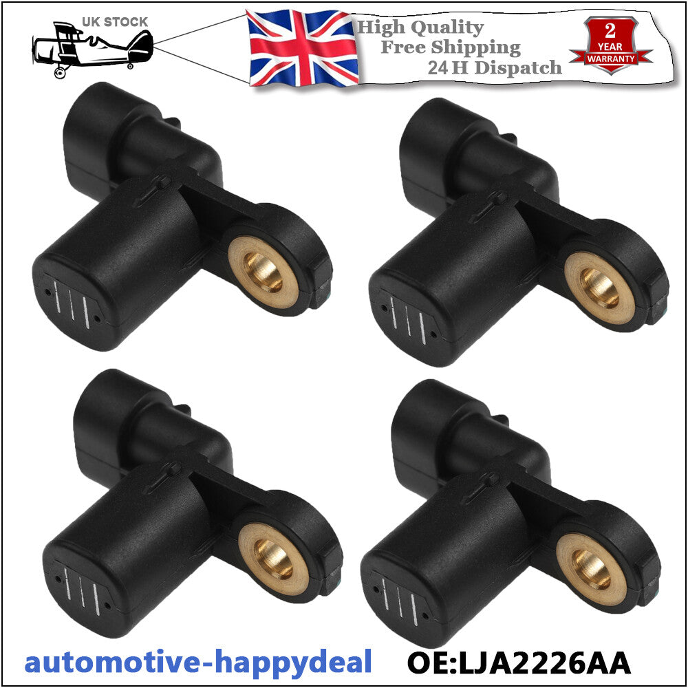 4X ABS SENSOR for JAGUAR XK8 XJ8 XJ6 XKR XJR X308 1996-2003 FRONT REAR LJA2226AA