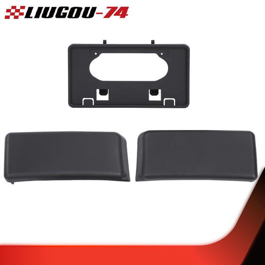 Front bumper license plate bracket + skid plate cover suitable for 2009-2014 for Ford F150