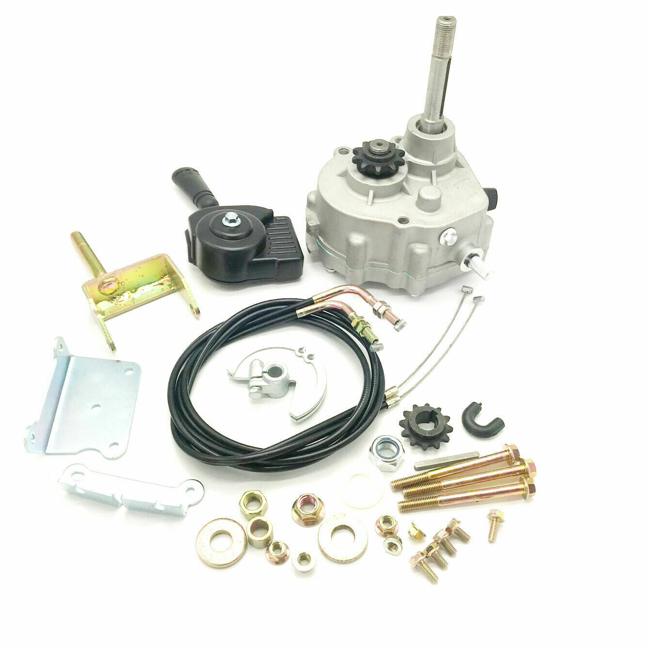 Universal Go Kart Forward Reverse Gear Box For 3/4 TAV2 30 40 41 12T 10T 35