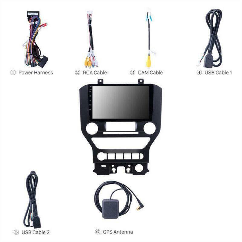 For 2015 2016 2017 for Ford for Mustang 9 Inch Android 10 Stereo Radio Player Head Unit