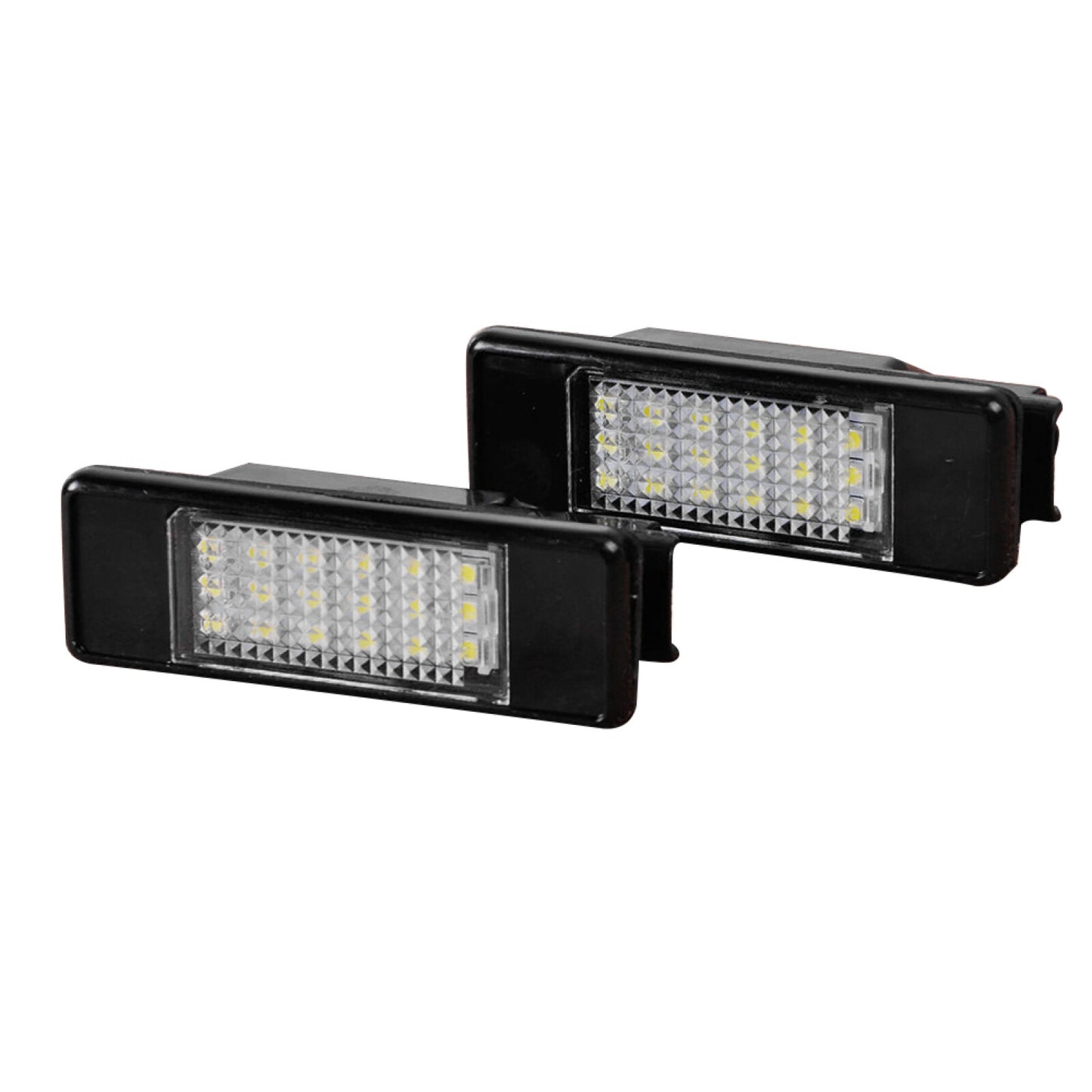 1Pair Number License Plate LED Light for Peugeot 106/207/307/308 for Citroen C3/C4