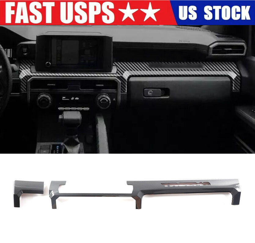 Red Gear panel decoration and cup holder decoration for Toyota Tundra 2014-21