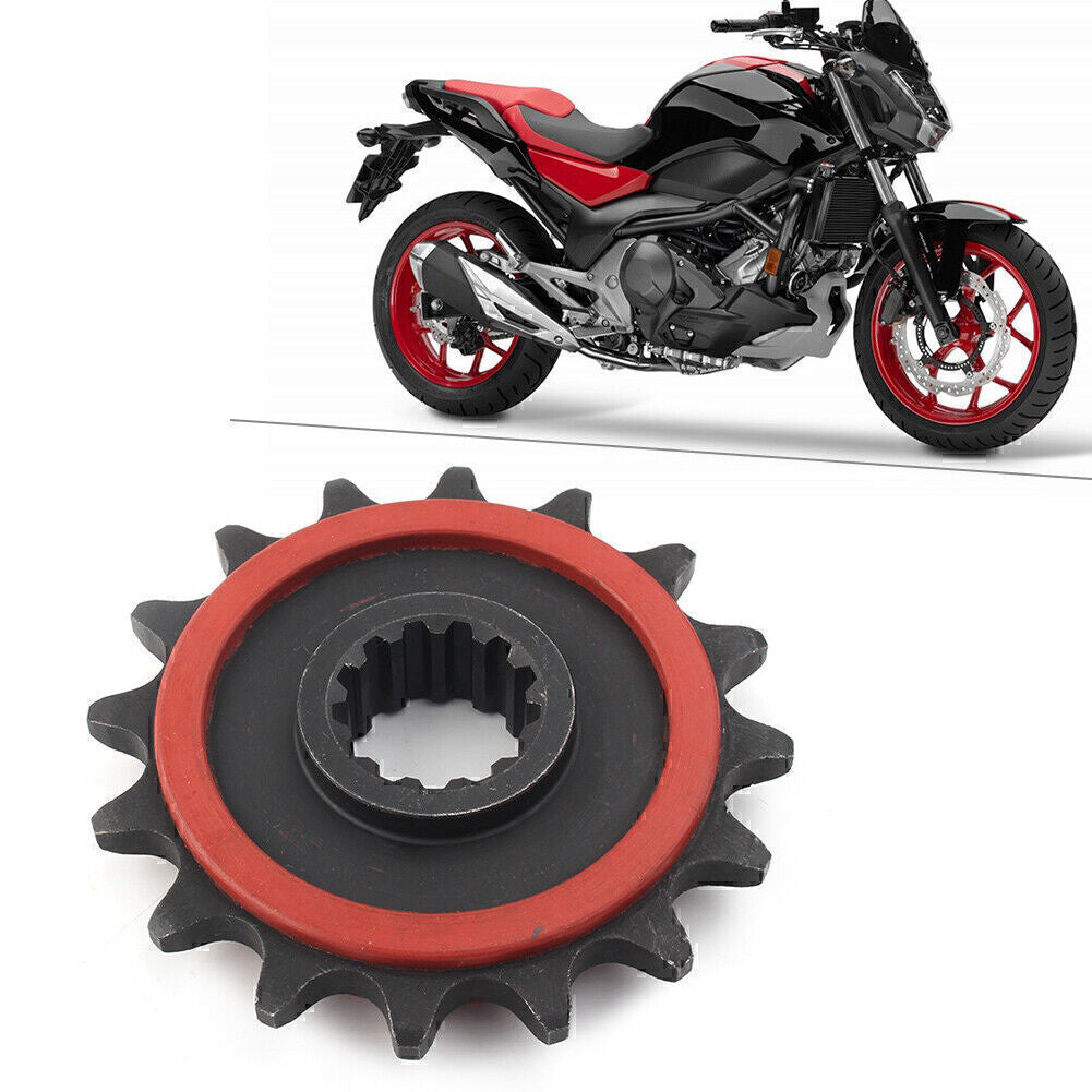 for Honda NC700 2012 2013 2014 2015 Rubber Cushioned 16T Front Sprocket