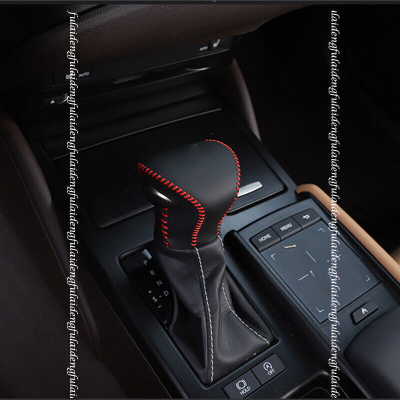 for Lexus ES350/300H/250 2019-2022 Leather DIY Hand-stitched Gear Shift Knob Cap