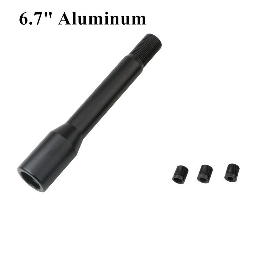 17CM Adjustable Car Shift Knob Extender Extension Lever Manual Gear Shifter Rod