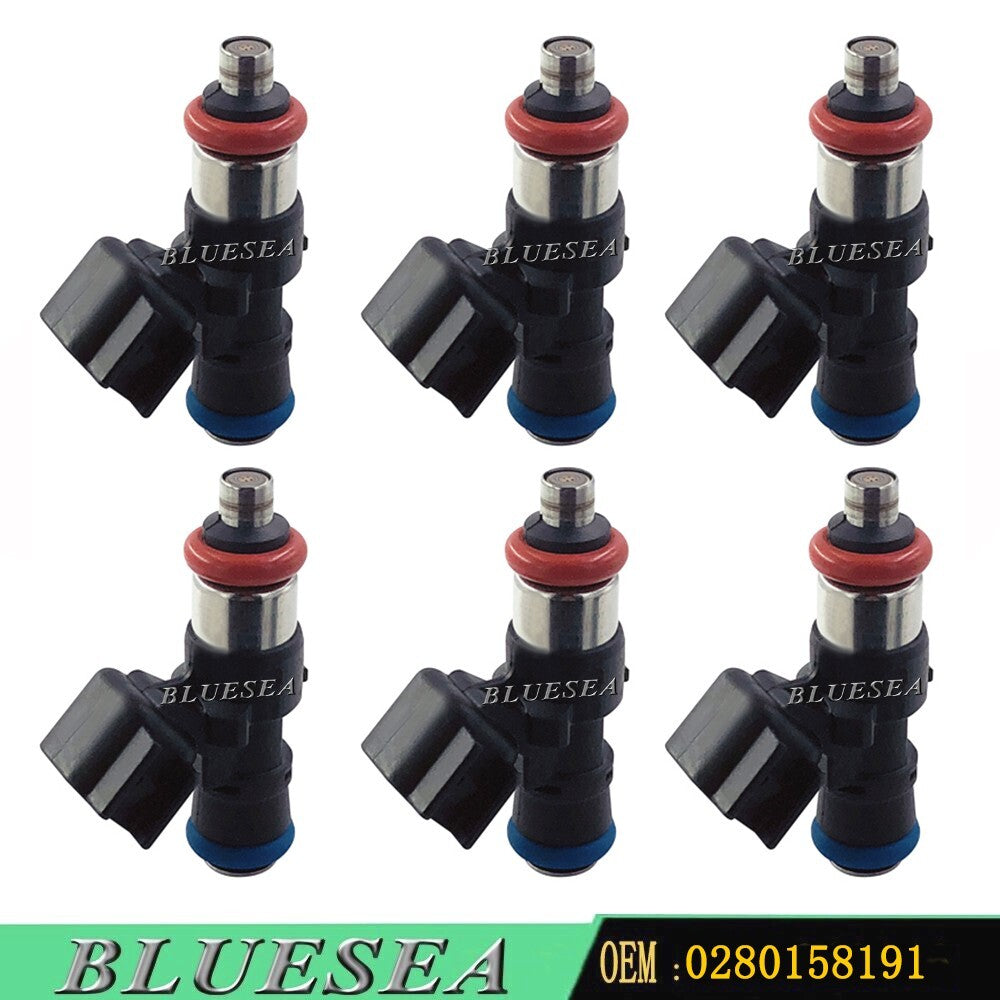 6 pcs gasoline Fuel Injectors for Ford Edge Explorer F150 for Mustang MKT 3.5L 3.7L
