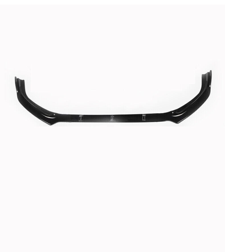 Bumper Lip Spoiler Bodykit Refit for Toyota Highlander 17-19 Gloss Black Front