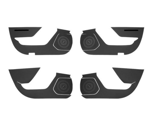 for Toyota Highlander 2020-2023 Leather Door Anti-Kick Panel Guard cover trim