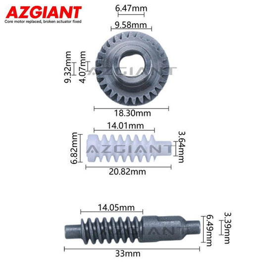 WING Mirror Folding Motor Gear Kit for Lexus NX260/NX350/NX350h/NX400h+/NX450h+