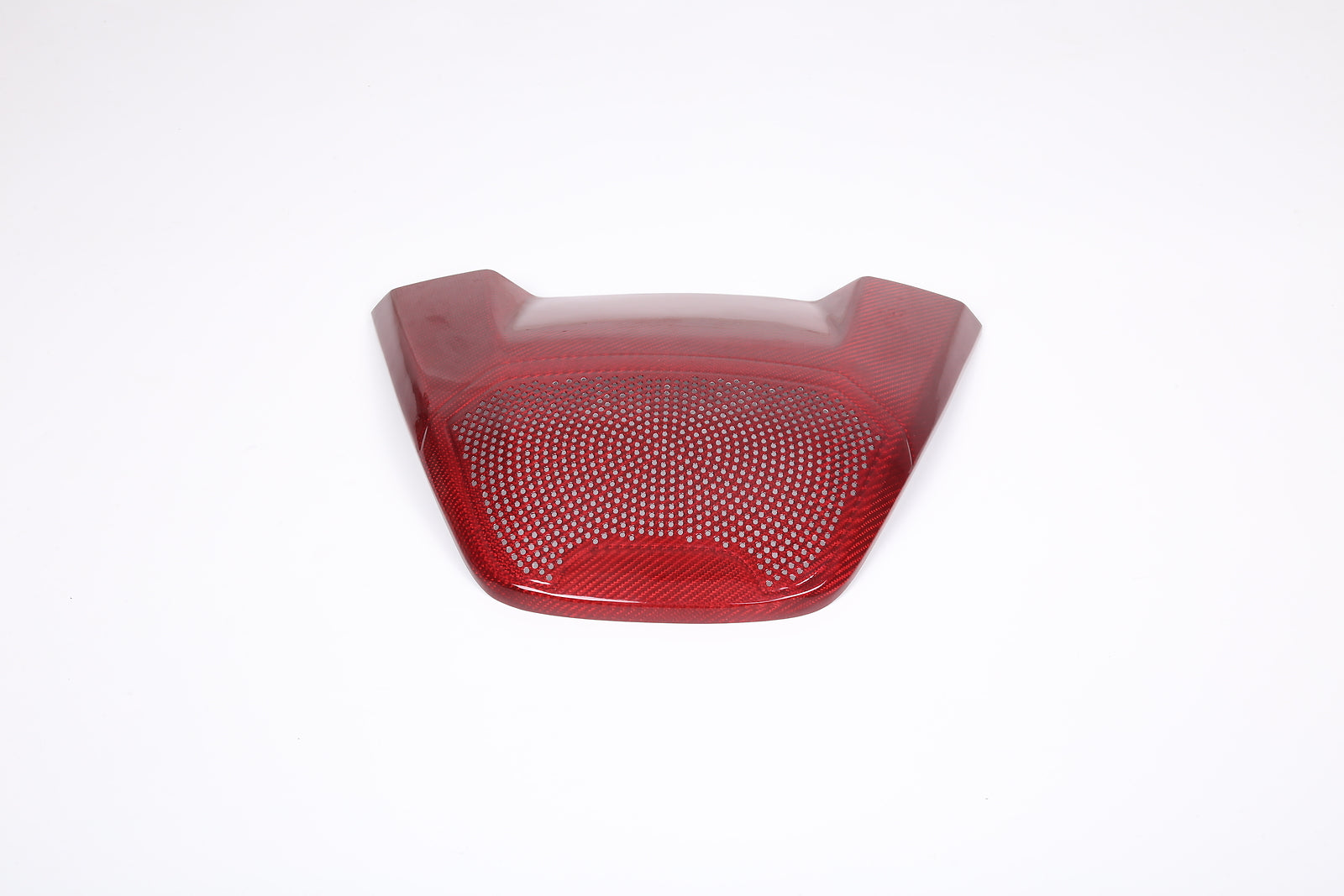 ABS Red Center Central Cup Holder Frame Trim Cover for Toyota Tundra 2022-2023