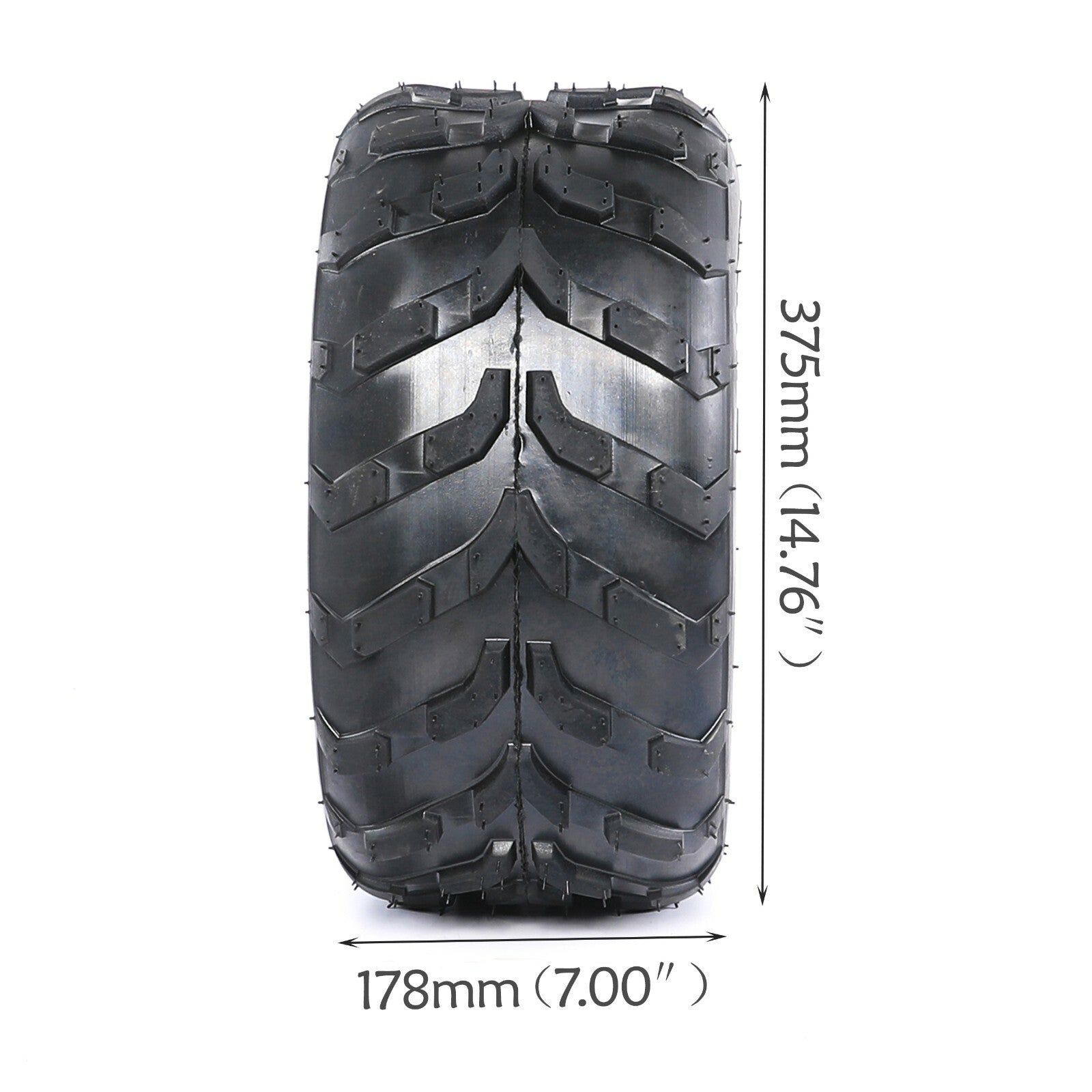 4pc 16/8-7 16X8-7 Tyre Tubless 4PR For Quad ATV Go Kart Buggy Ride on Mower